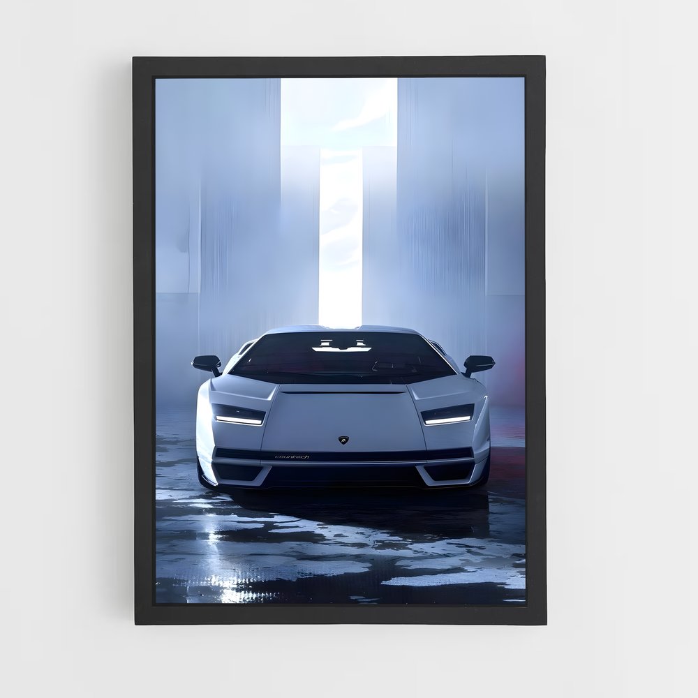 Poster Countach Revolution – affiche Lamborghini (vue 2)